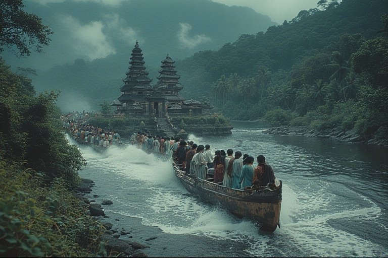 Dongeng Legenda Rakyat : Asal Muasal Telaga Warna