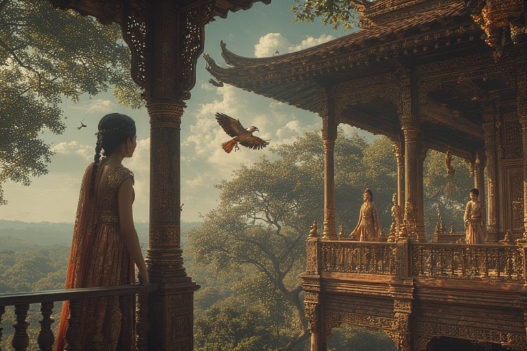 Kisah Putri Mawar Dan Burung Emas