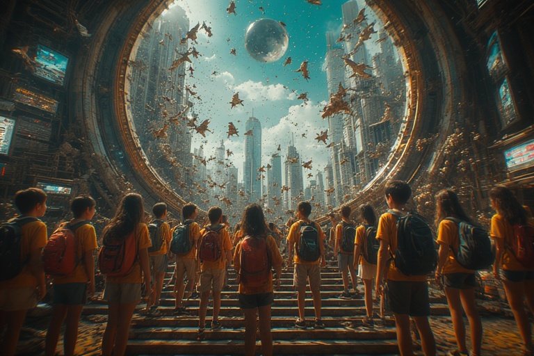 TERJEBAK DI MASA DEPAN